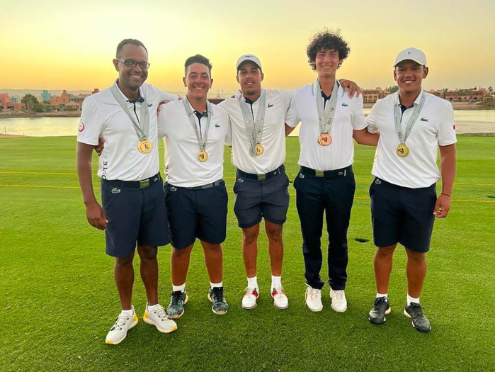 All Africa Golf Championship 2022 en Egypte : L'équipe du Maroc remporte le titre