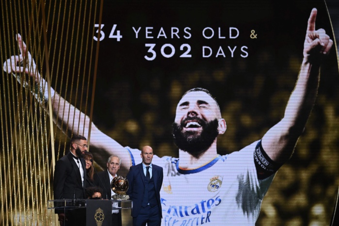 Ballon d'Or: Benzema,  le meilleur en 2022