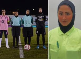 Foot: Anoud Al-Asmari, première arbitre internationale d'Arabie saoudite