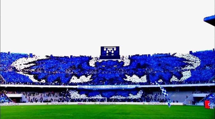 Le tifo d'Hercules.