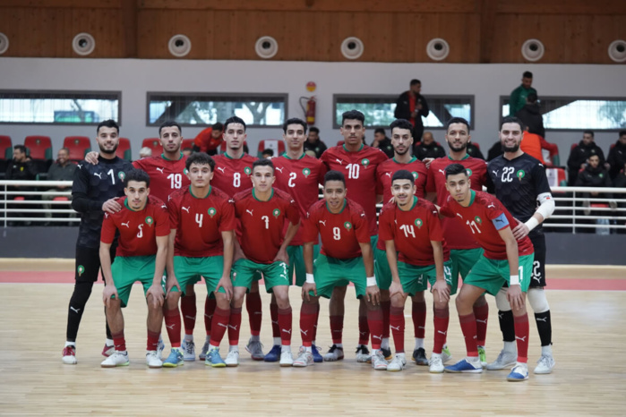 Futsal U23 / Matches préparatoires : Le Maroc corrige la France