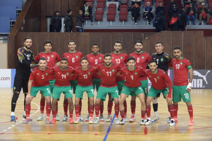 Futsal/Amical : Le Maroc repulvérise l’Estonie