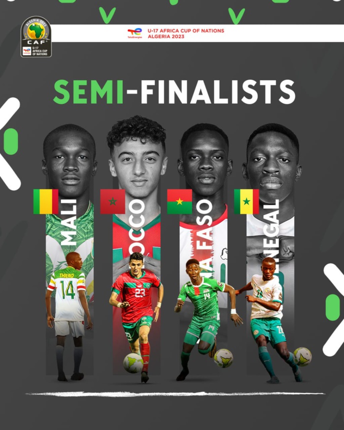 CAN U17/ Demi-finales : Maroc-Mali… quand se jouera-t-il ?