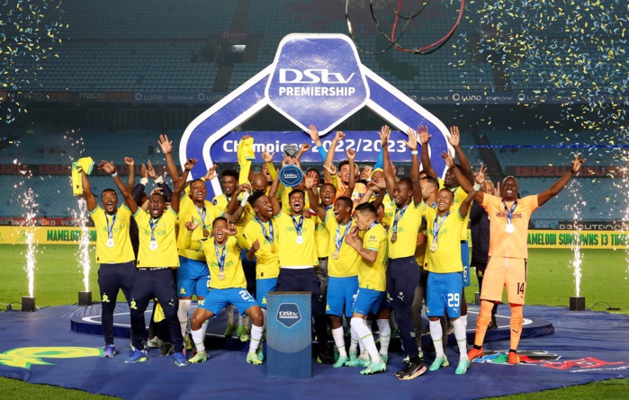 Foot africain : Mamelon Sundowns Champion d’Afrique du Sud 2023