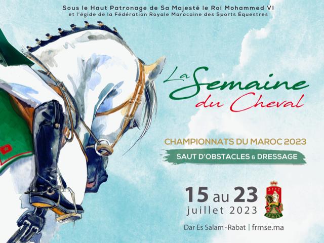 Sports Équestres : "La Semaine du Cheval" du 15 au 23 juillet 2023 à Dar Es Salam