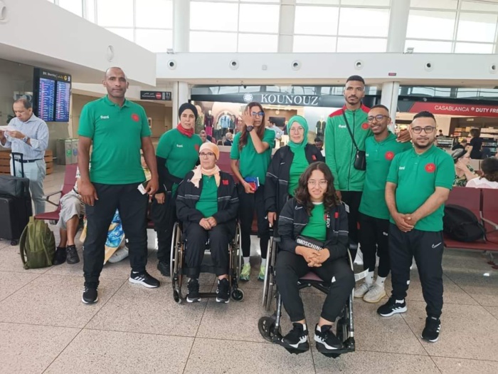 A l'aéroport Mohammed V à Casablanca