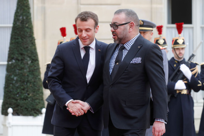 SM le Roi félicite Emmanuel Macron à l'occasion du 14 juillet