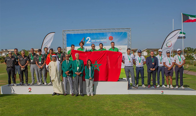 Golf/ Championnats arabes amateurs: Le Maroc remporte la 42ème édition