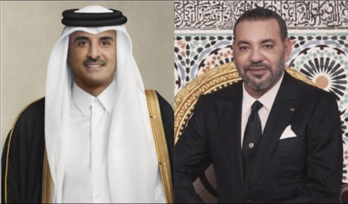 Message écrit du Roi Mohammed VI à Cheikh Tamim Ben Hamad Al Thani, Émir de l'État du Qatar