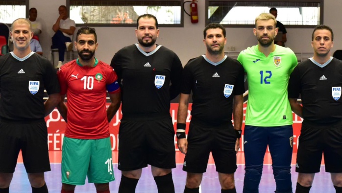 Futsal amical:  Le Maroc dispose de la Roumanie (6-1)