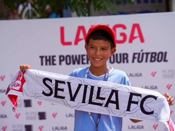 Le Sevilla FC présent à Chefchaouen