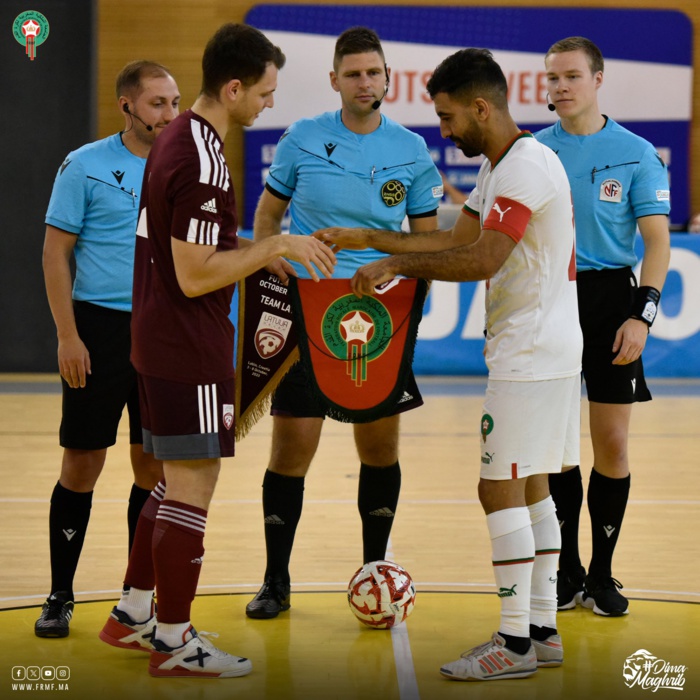 Futsal amical :  Le Maroc confirme face à la Lettonie