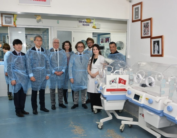 L'Ambassade de la Corée au Maroc fait un don de couveuses à 11 établissements médicaux 