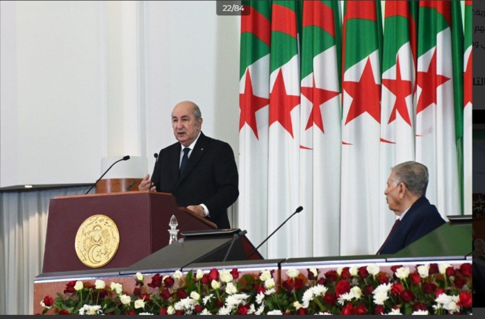 Algérie : Tebboune prononce son premier discours à la nation en 4 ans de présidence