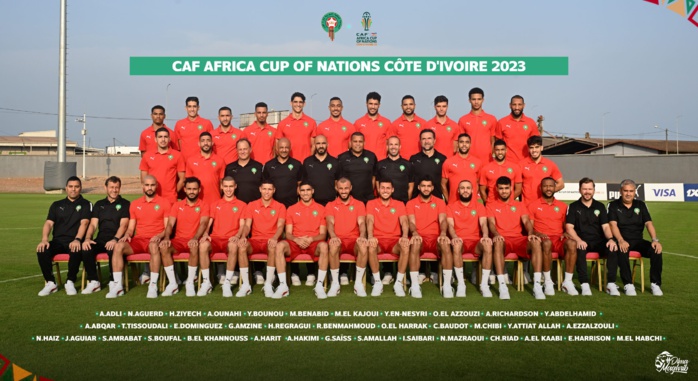 CAN 2023: La photo officielle de l'équipe nationale