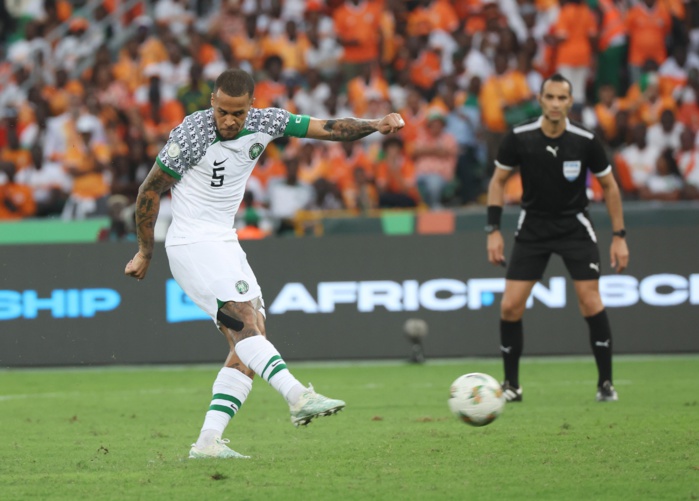 Le Capitaine nigérian a tiré  en forcé  le penalty de la victoire