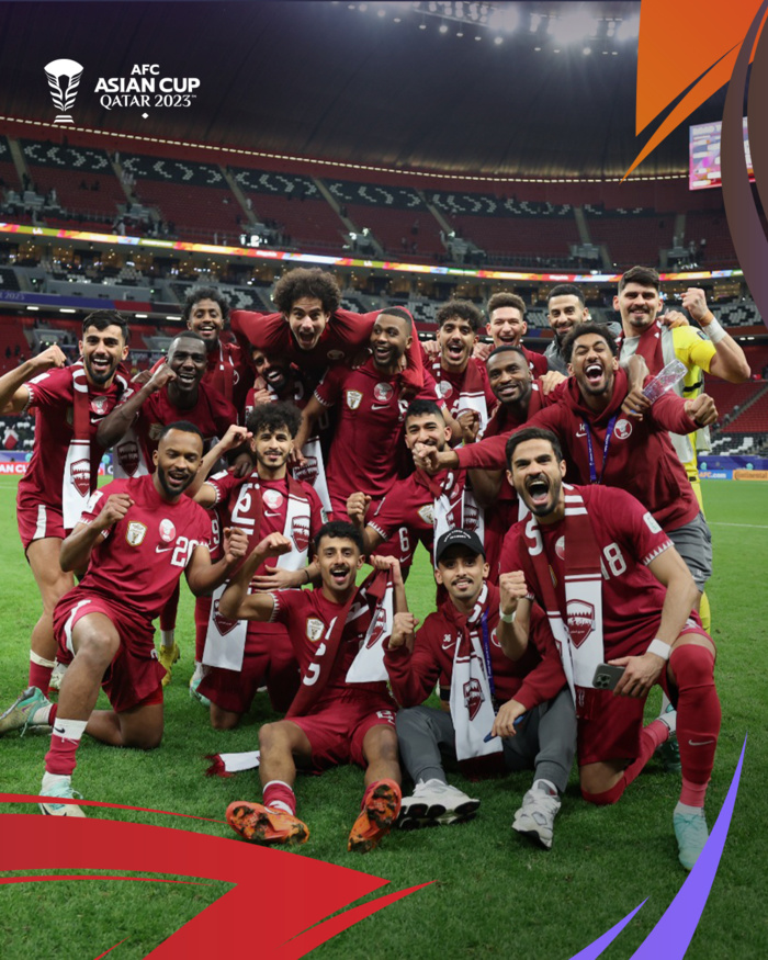 Qatar se qualifie pour les demis et pour défendre son titre