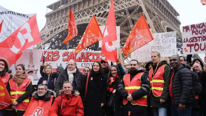 France : Fin de la grève à la tour Eiffel, rouverte ce dimanche après six jours de fermeture