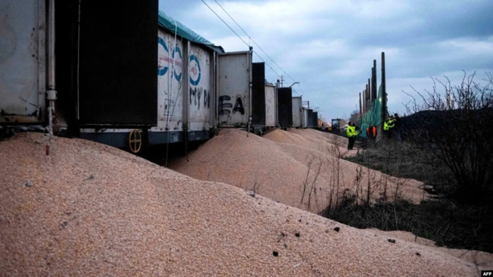 Des agriculteurs polonais empêchent l'acheminement d'un cargaison de céréales ukrainiennes destinées au Maroc