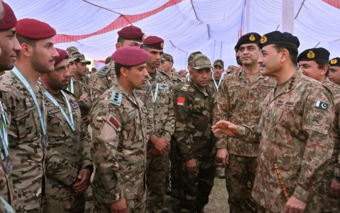 Les FAR concluent avec succès un exercice militaire multinational au Pakistan