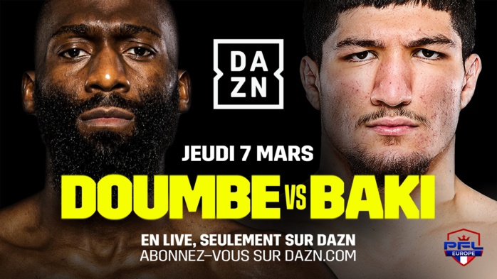 MMA/PFL : Après la pesée de Cédric Doumbé et Baki, le combat est officiel