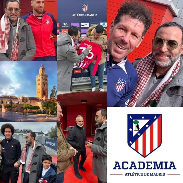 Infrastructures sportives : Projet de construction de l’Académie de l'Atletico de Madrid, bientôt à Marrakech