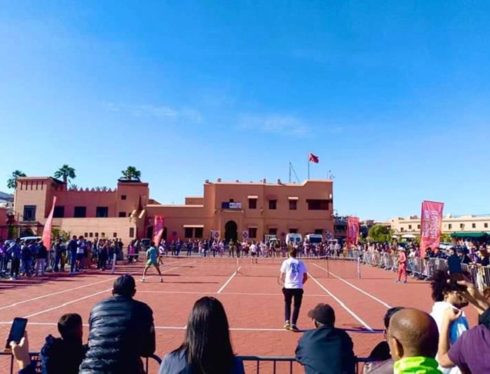 Tennis/Grand Prix Hassan II : La star allemande Boris Becker est sur les lieux du Tournoi