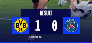 Demi-finale aller / LDC UEFA : Le Borussia vainqueur du PSG