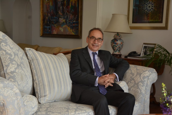 Simon Martin, ambassadeur du Royaume-Uni au Maroc (ph : Nidal Chrifi)