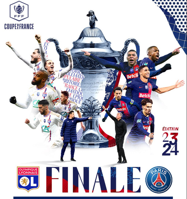 Finale de Coupe de France:  Le PSG de Hakimi face à l’OL