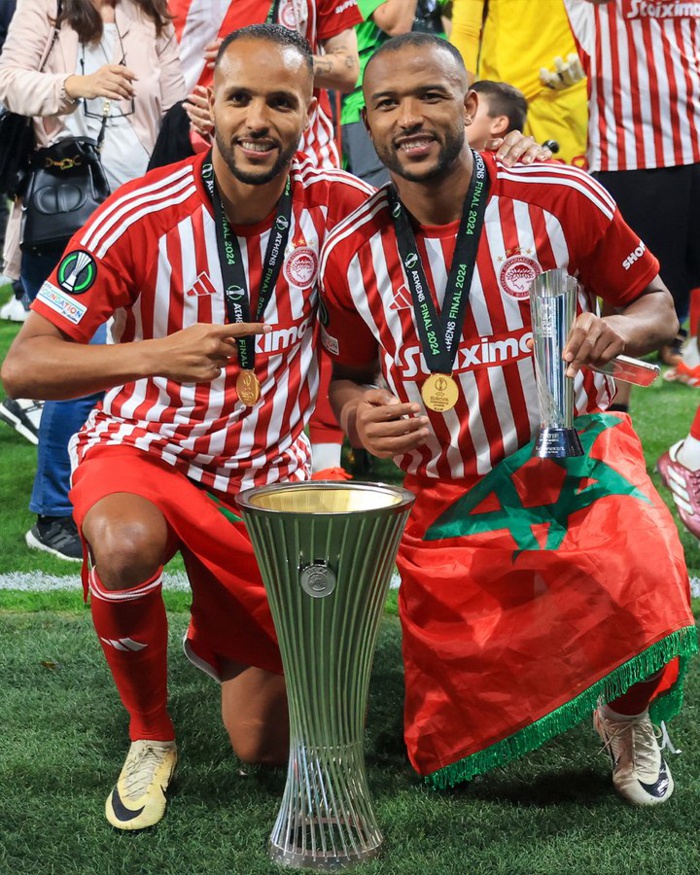 Finale Europa League Conférence: El Kaâbi et EL Arabi, footballeurs ambassadeurs du Maroc !