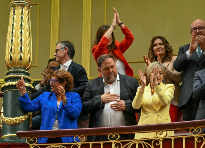 Espagne: le Parlement vote l'amnistie en faveur des indépendantistes catalans