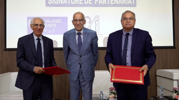 L’Université Mohammed V de Rabat signe une convention de partenariat en faveur de SOS Villages d’Enfants au Maroc