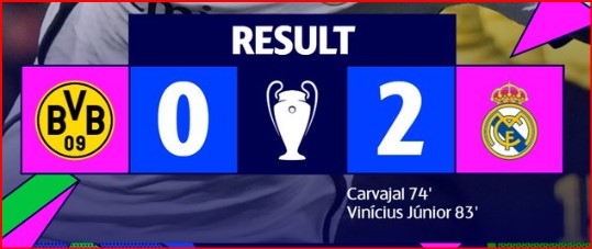 Finale LDC UEFA 24 :  Le Real Champion !