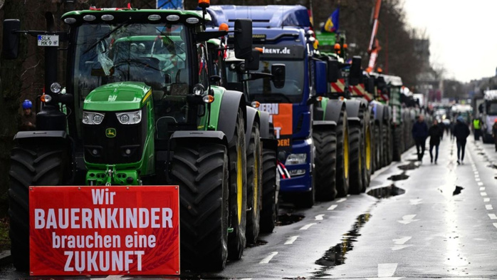 Union européenne : Les agriculteurs mobilisés contre la politique environnementale de Bruxelles