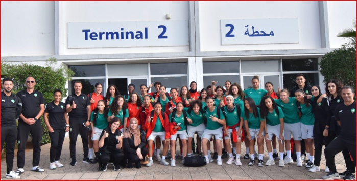 CDM féminine U17/ Dernier tour qualificatif (aller):  Les Lioncelles ont quitté le Maroc à destination de la Zambie