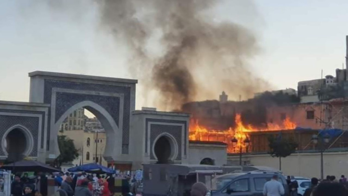 Ancienne Médina de Fès : Immense incendie éclate au complexe commercial Debbagh, 4 décès et 26 blessés 