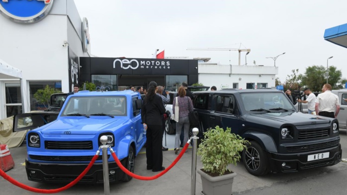 Automobile : La marque marocaine "Néo Motors" ouvre son premier showroom à Rabat