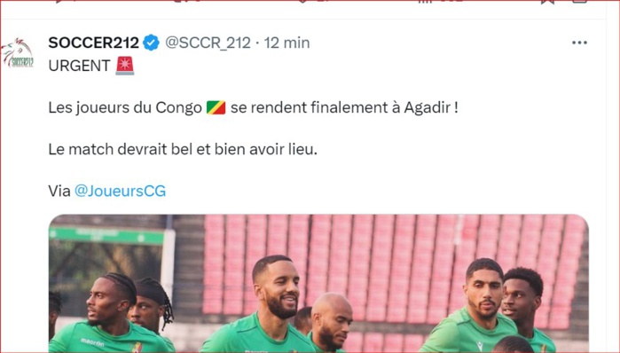 Qualifs. CDM 26. Afrique. J4 / Fin du suspense : "Congo-Brazzaville // Maroc" aura lieu !