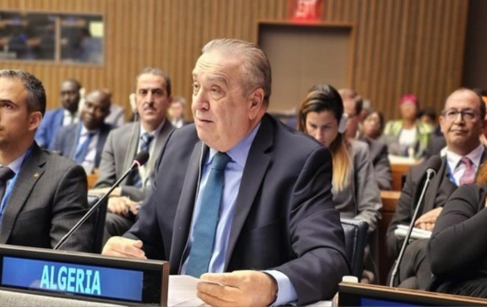 Amar Ben Jemaa, Représentant permanent de l'Algérie aux Nations Unies. (Droits réservés)