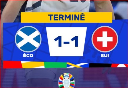 Euro 2024: La Suisse et l'Ecosse dos à dos !