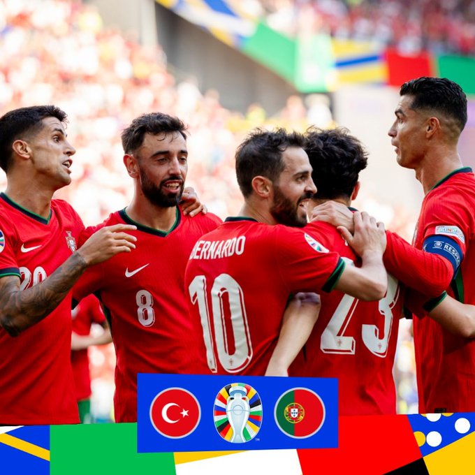 Euro 2024: Le Portugal qualifié , la Turquie dépassée !