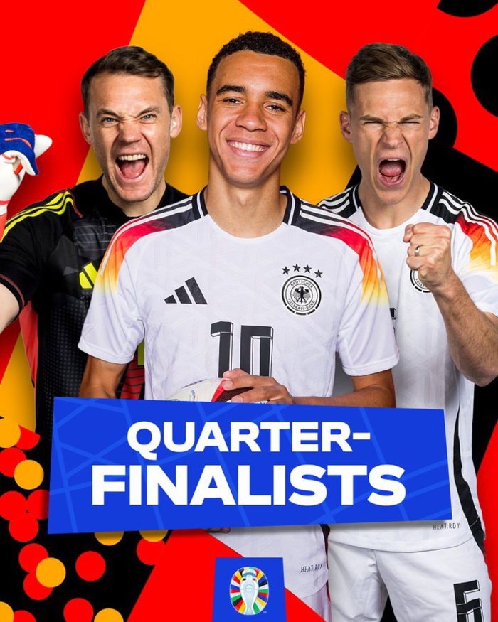 Euro Allemagne 24 : La Mannschaft , réaliste, valide sa qualification  !