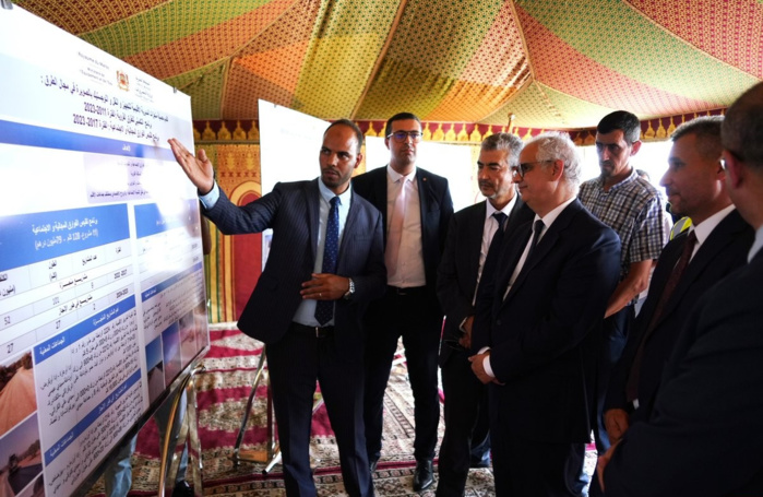 Baraka s’informe de l’état d’avancement des travaux de mise à niveau du Port d'Essaouira et lance plusieurs projets routiers