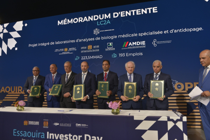 Essaouira Investor Day: Signature de six MoU pour plus de 1,1 MMDH d'investissement