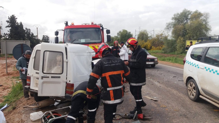 Accidents de la circulation: 22 morts et 2.801 blessés en périmètre urbain durant la semaine dernière