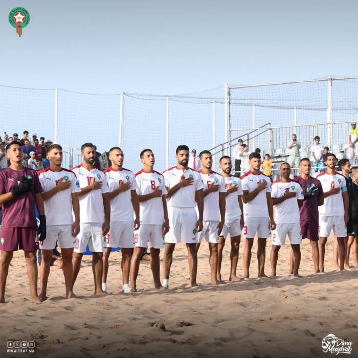 Casablanca Beach Soccer Cup 2024: Deuxième victoire d’affilée des Lions