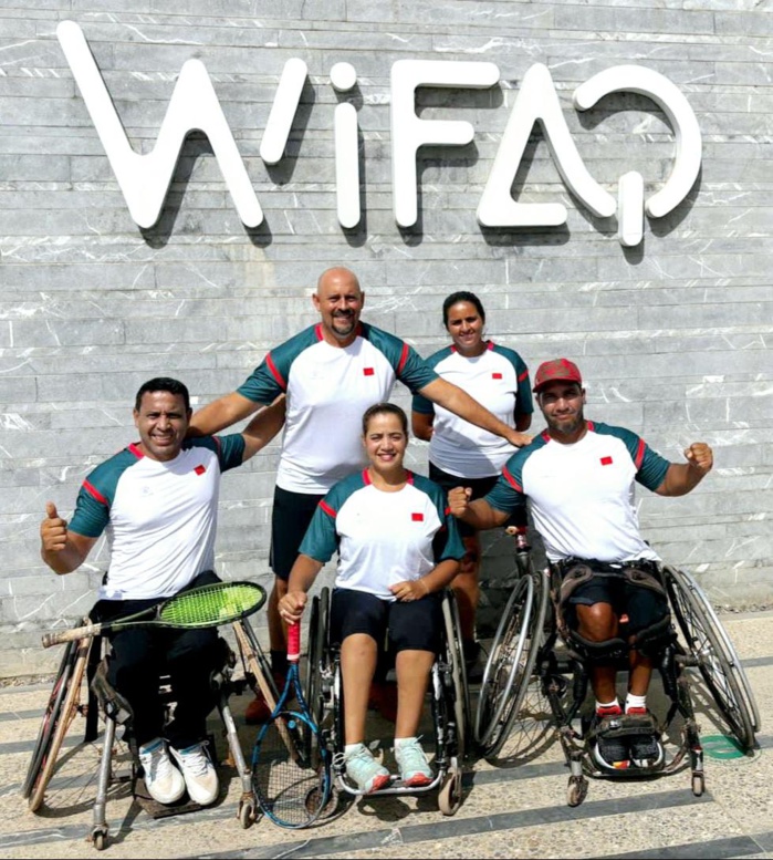 Paris 2024 / Tennis sur fauteuil: Nos Paralympiques se préparent au Wifaq !