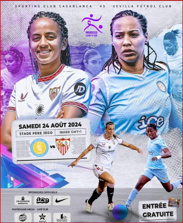 Football amical féminin: Racing de Casablanca – FC Séville  au Père Jégo ce samedi