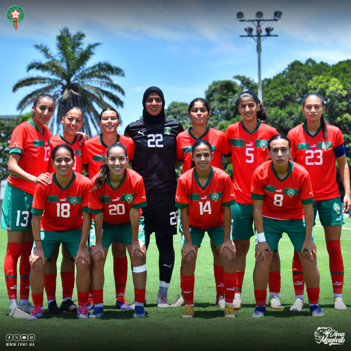 CDM Féminine U20 (préparation): Le Maroc vainqueur  des Iles Fidji